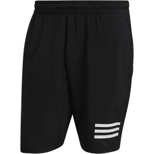 adidas CLUB 3-STRIPE TENNIS SHORTS Pánske tenisové šortky, čierna, veľkosť XXL