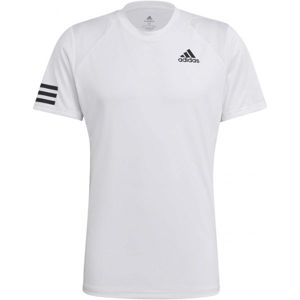 adidas CLUB 3 STRIPES TENNIS T-SHIRT  L - Pánske tenisové tričko