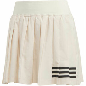 adidas CLUB PLEATED TENNIS SKIRT Dámska tenisová sukňa, biela, veľkosť XL
