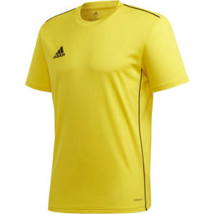 adidas CORE18 JSY žltá M - Pánsky futbalový dres