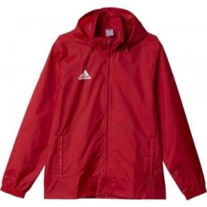 adidas COREF RAI JKTY červená 128 - Detská športová bunda