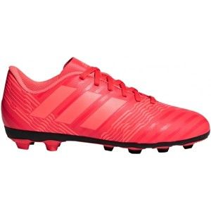 adidas NEMEZIZ 17.4 FxG J červená 5.5 - Detská futbalová obuv