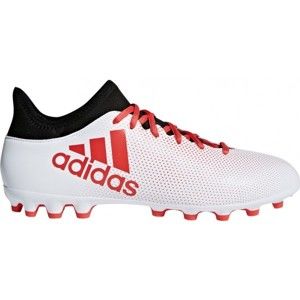 adidas X 17.3 AG biela 9.5 - Pánska futbalová obuv