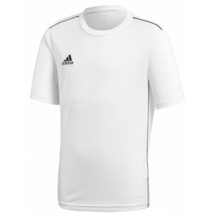 adidas CORE18 JSY Y Juniorský  futbalový dres, biela, veľkosť 152