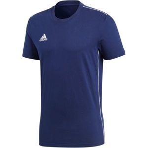adidas CORE18 TEE - Pánske futbalové tričko
