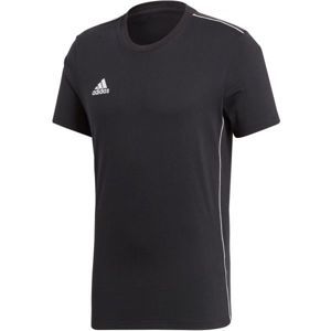 adidas CORE18 TEE Pánske tričko, čierna, veľkosť L