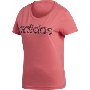 adidas W COM MS T ružová M - Dámske tričko