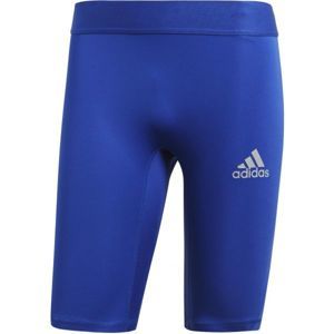 adidas ALPHASKIN SPORT SHORT TIGHTS  M modrá S - Pánske spodné šortky