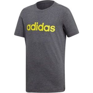 adidas LINEAR TEE šedá 152 - Chlapčenské tričko