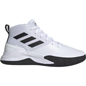 adidas OWNTHEGAME biela 8.5 - Pánska basketbalová obuv