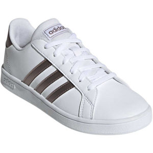 adidas GRAND COURT K biela 6 - Detská obuv