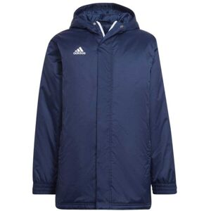 adidas ENT22 STAD JKTY Juniorská futbalová bunda, tmavo modrá, veľkosť 164