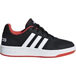 adidas HOOPS 2.0 K Detská obuv, čierna, veľkosť 32