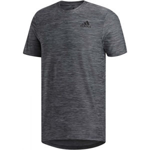 adidas ALL SET TRAINING TEE 2.0 Pánske športové tričko, tmavo sivá,čierna, veľkosť