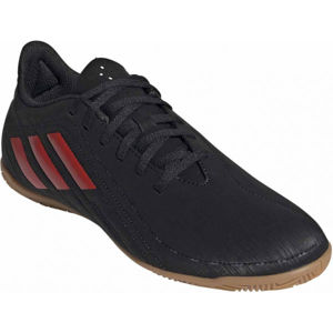adidas DEPORTIVO IN Pánska halová obuv, čierna,červená,béžová, veľkosť 41 1/3