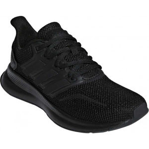 adidas RUNFALCON K čierna 5 - Detská bežecká obuv