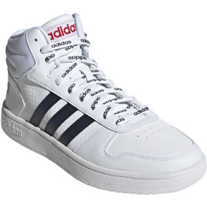 adidas HOOPS 2.0 MID Pánska voľnočasová obuv, biela, veľkosť 43 1/3