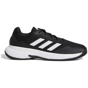 adidas GAMECOURT 2 M Pánska tenisová obuv, čierna, veľkosť 46 2/3