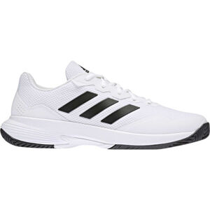 adidas GAMECOURT 2 M Pánska tenisová obuv, biela, veľkosť 46 2/3