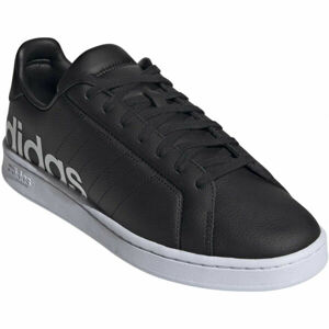 adidas GRAND COURT LTS Pánske tenisky na voľný čas, čierna, veľkosť 41 1/3