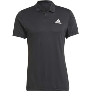 adidas HEAT RDY TENNIS POLO SHIRT Pánske tenisové tričko, čierna, veľkosť XL