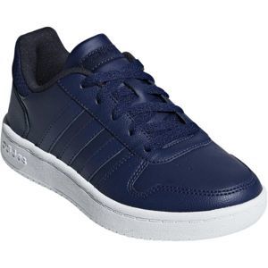 adidas HOOPS 2.0K tmavo modrá 28 - Chlapčenská voľnočasová obuv