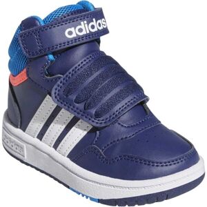 adidas HOOPS 3.0 MID AC I Detská obuv, modrá, veľkosť 21