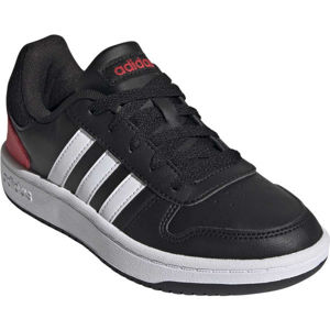 adidas HOOPS K Detská vychádzková  obuv, čierna, veľkosť 36