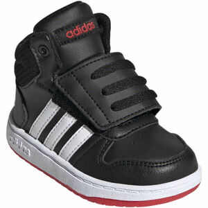 adidas HOOPS MID 2.0 I Detská voľnočasová obuv, čierna, veľkosť 19