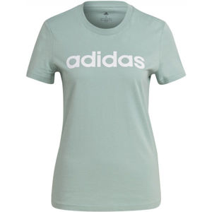 adidas LIN T Dámske tričko, tyrkysová, veľkosť M