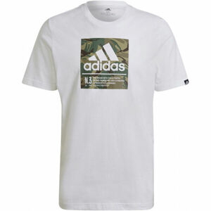 adidas CMO TEE Pánske tričko, biela,mix, veľkosť