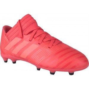 adidas NEMEZIZ 17.3 FG J červená 32 - Chlapčenská futbalová obuv