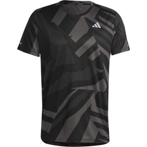 adidas OTR SEASONAL T Pánske bežecké tričko, čierna, veľkosť M
