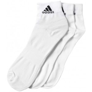 adidas PER ANKLE T 3PP biela 43-46 - Športové ponožky