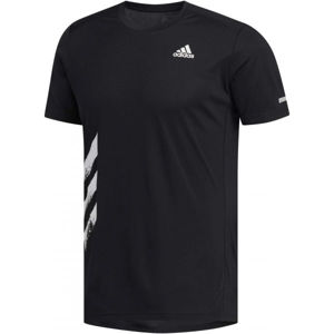 adidas RUN IT TEE PB čierna S - Pánske bežecké tričko