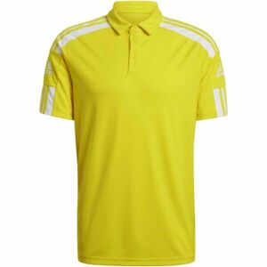 adidas SQ21 POLO Pánske polo tričko, žltá, veľkosť XXXL