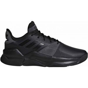 adidas STREETFLOW tmavo sivá 7.5 - Pánska basketbalová obuv