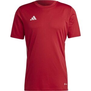 adidas TABELA 23 JSY Pánsky futbalový dres, červená, veľkosť XL