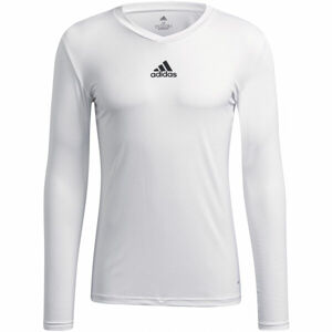 adidas TEAM BASE TEE Pánske futbalové tričko, biela, veľkosť L