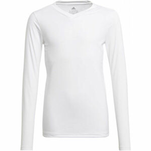 adidas TEAM BASE TEE Y Juniorské futbalové tričko, biela, veľkosť 128