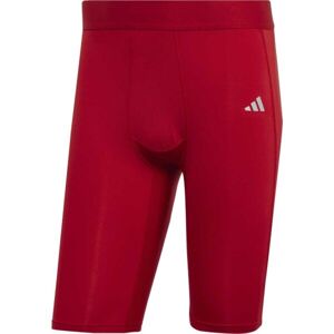adidas TF SHO TIGHT Pánske spodné šortky, červená, veľkosť L