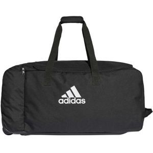 adidas TIRO DU XL WW Športová taška na kolieskach, čierna,biela, veľkosť