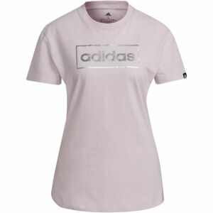 adidas FL BX G T Dámske tričko, ružová,strieborná, veľkosť