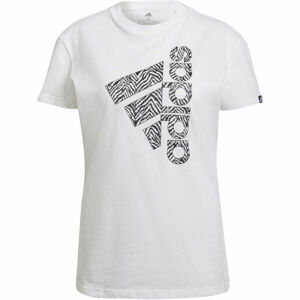 adidas VRTCL ZBR G T Dámske tričko, biela, veľkosť S