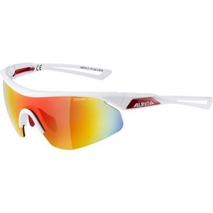 Alpina Sports NYLOS SHIELD biela NS - Unisex slnečné okuliare