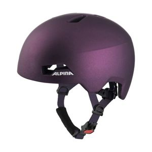 Alpina Sports HACKNEY Detská cyklistická prilba, fialová, veľkosť (51 - 56)