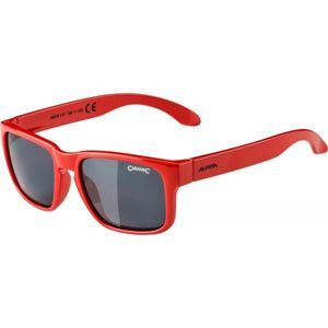 Alpina Sports MITZO chlapčenské slnečné okuliare, červená, veľkosť os