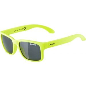 Alpina Sports MITZO chlapčenské slnečné okuliare, reflexný neón, veľkosť os