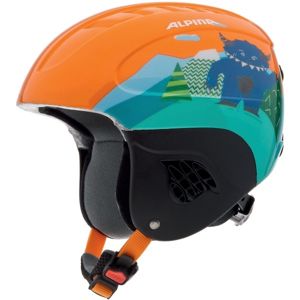 Alpina Sports Carat oranžová (48 - 52) - Detská lyžiarska prilba