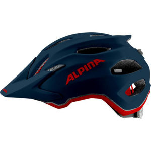 Alpina Sports CARAPAX JR tmavo modrá (51 - 56) - Cyklistická prilba